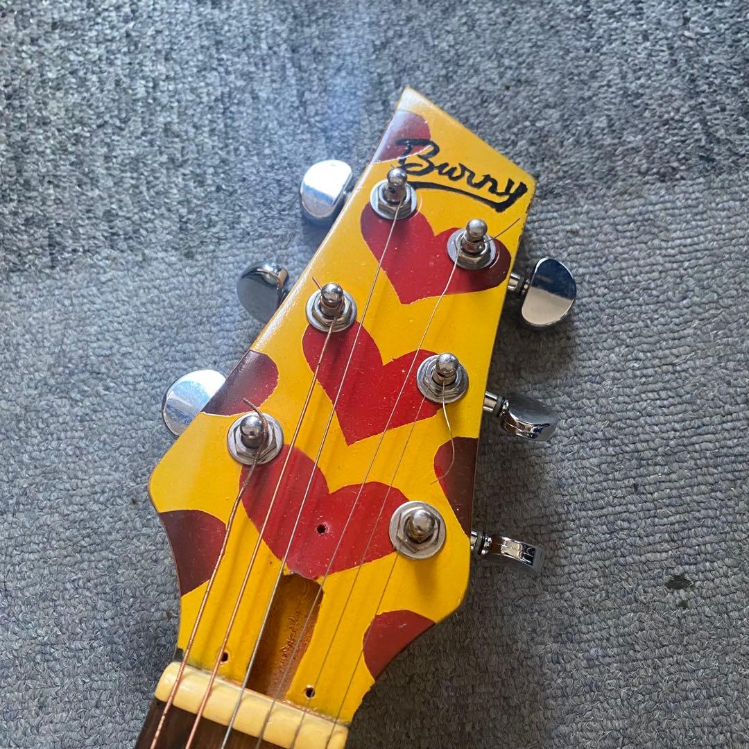 FERNANDESタイプ hideモデル イエローハートレプリカ ノーブランド