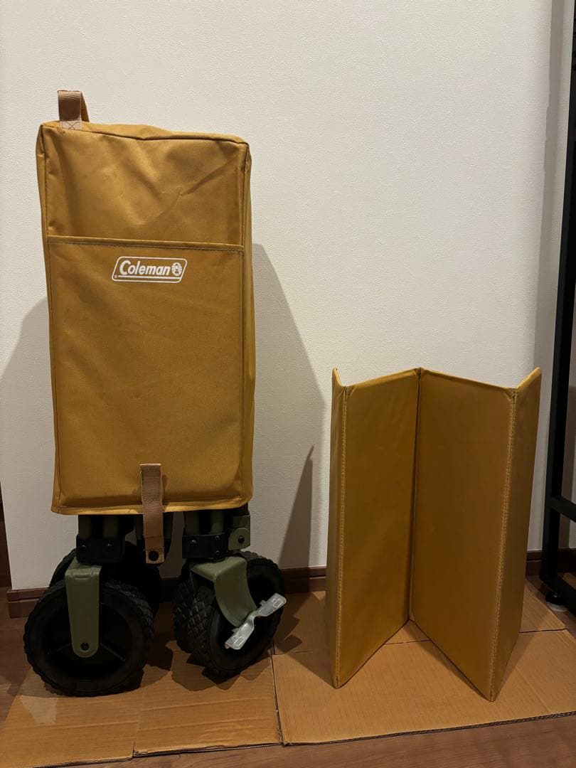 Coleman キャリーカート ベージュ