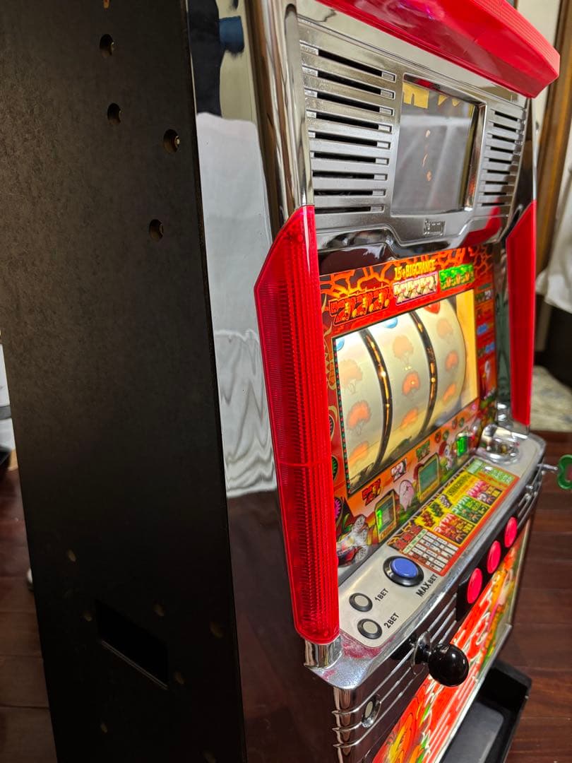 【送料無料】名機！サミー 初代 猛獣王 不要機付