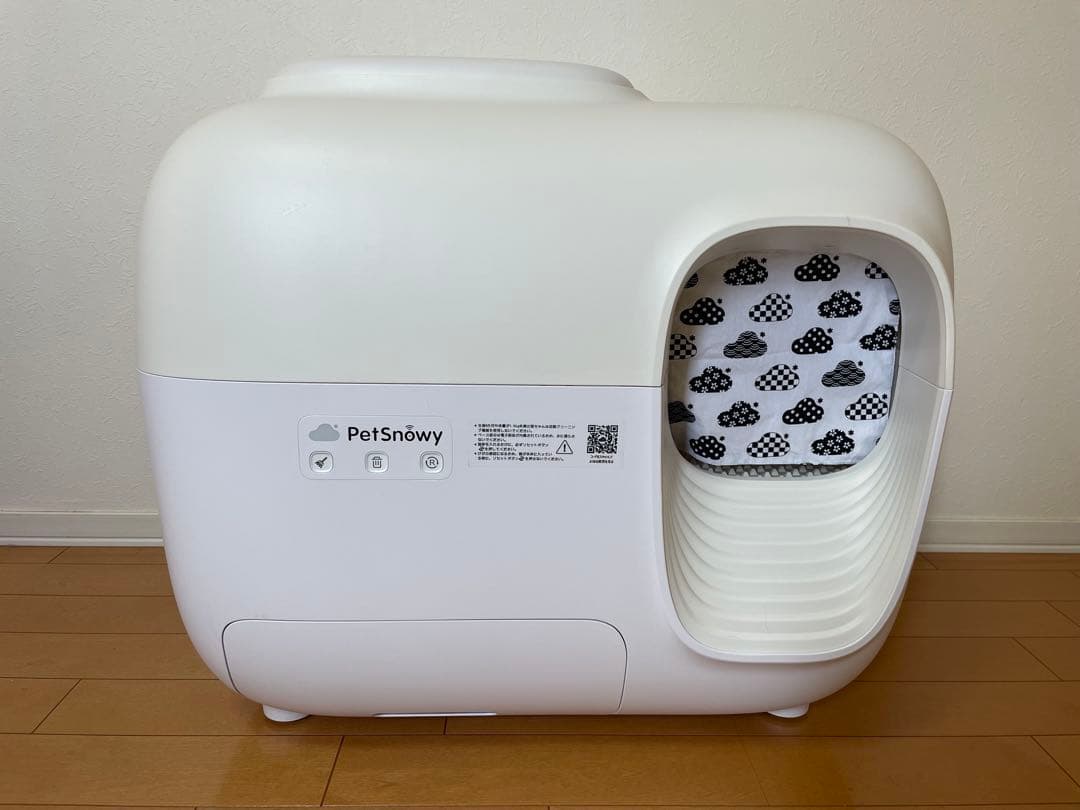 Pety 自動清掃 猫用トイレ ホワイト