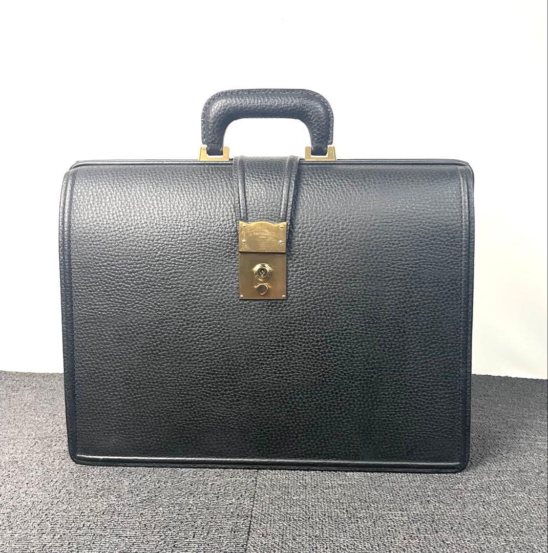 TANIZAWA GINZA 銀座タニザワ ダレスバッグ　本革 ビジネスバッグ
