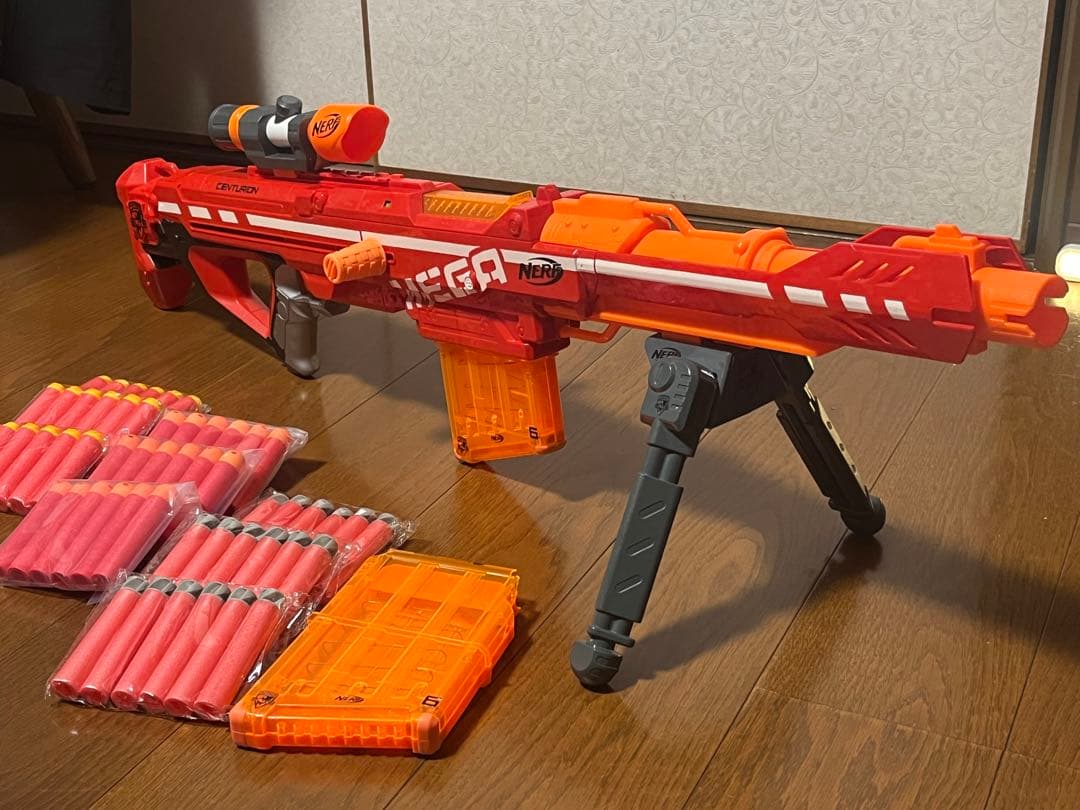 ナーフ メガ センチュリオン ＋ 追加マガジン ＆ スコープ セット