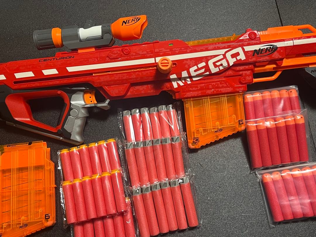 ナーフ メガ センチュリオン ＋ 追加マガジン ＆ スコープ セット