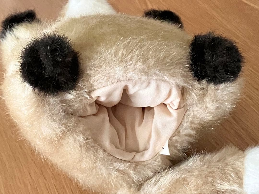 狐 キツネ 日本製 ぬいぐるみ ハンドパペット AVANCE 昭和レトロ