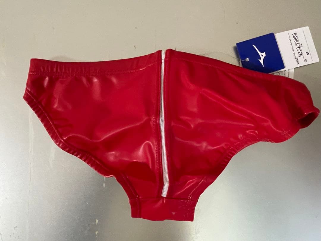 Mizuno 競泳水着 レッド Mサイズ 水球ウォーターポロVパンツ