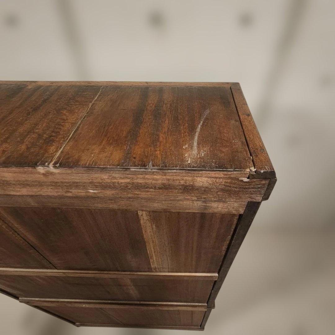 アンティーク 木製 レトロモダン ノスタルジック 飾り棚 和洋折衷 昭和レトロ