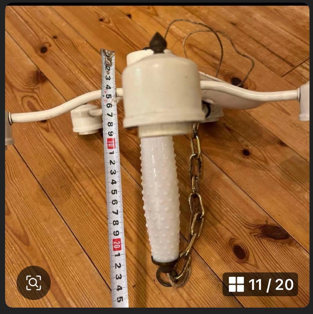 アンティーク　ミルクガラスシェード シャンデリア 5灯 天井照明　新居