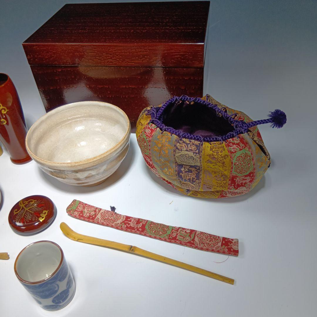 茶道具　茶箱一式