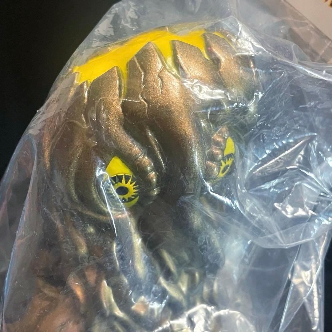 【新品未開封】■ マルサン ヘドラ350 ソフビ /ゴールド