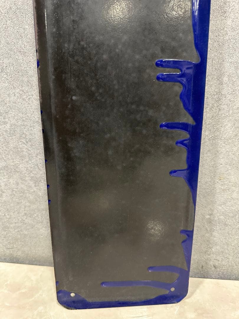 N*S様 ホーロー看板　駅名板　つわの