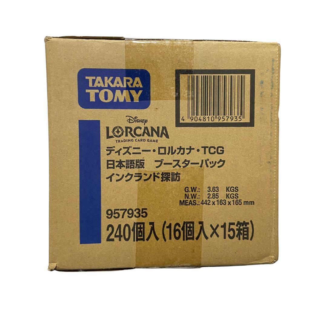 ディズニー ロルカナ TCG 日本語版 第3弾 インクランド探訪 1カートン