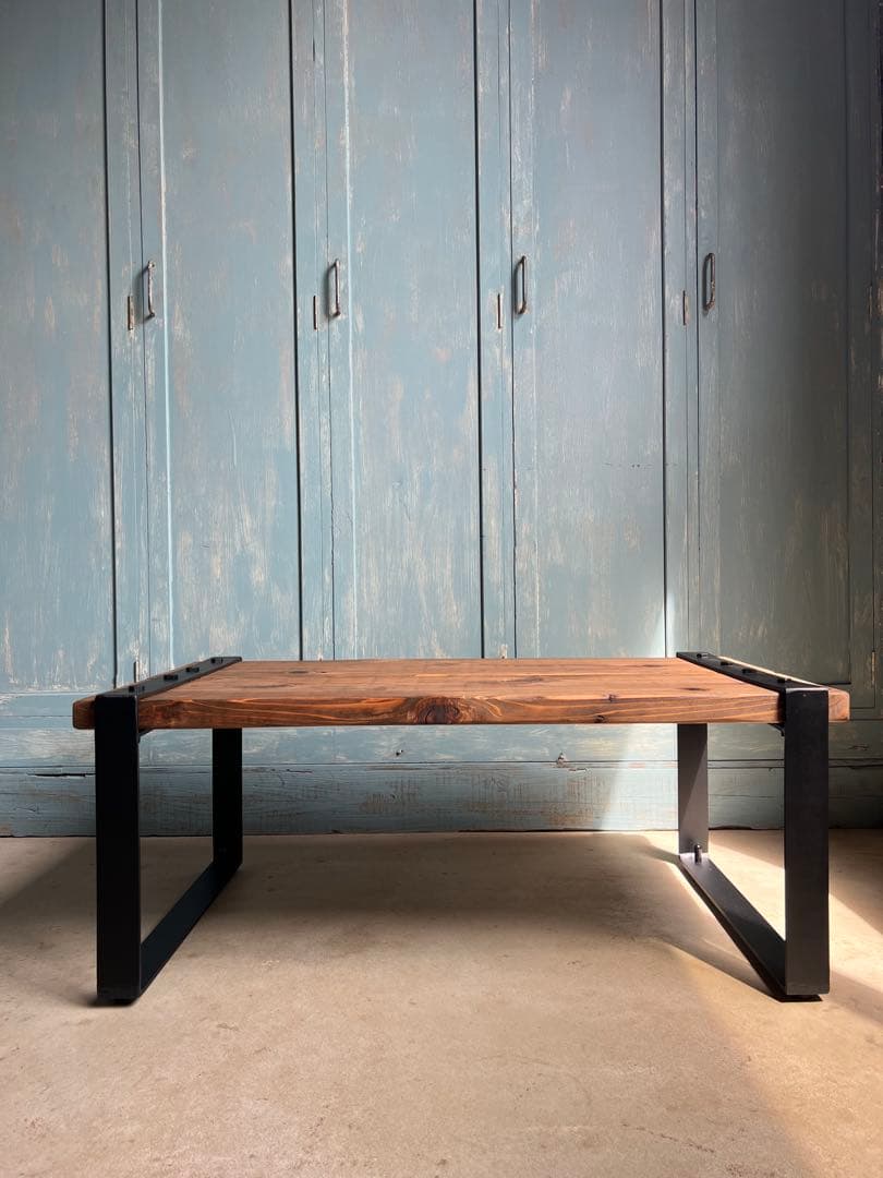 アイアンテーブル　ローテーブル　アイアン家具