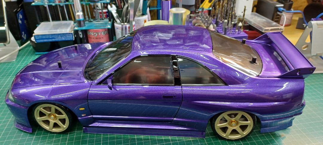 タミヤ ラジコンスカイライン 33GT-R TT-02D フルセット新品未使用品