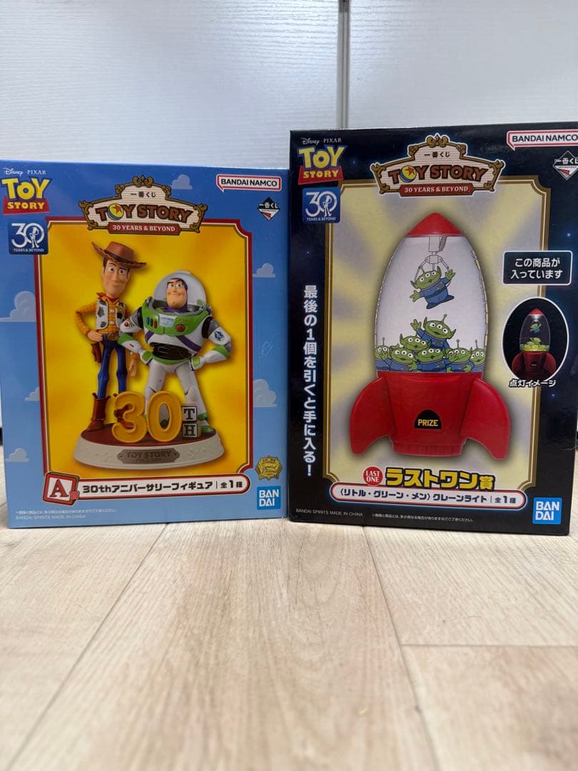 【新品未開封】トイストーリー　一番くじ　A賞 ラストワン賞　2点セット