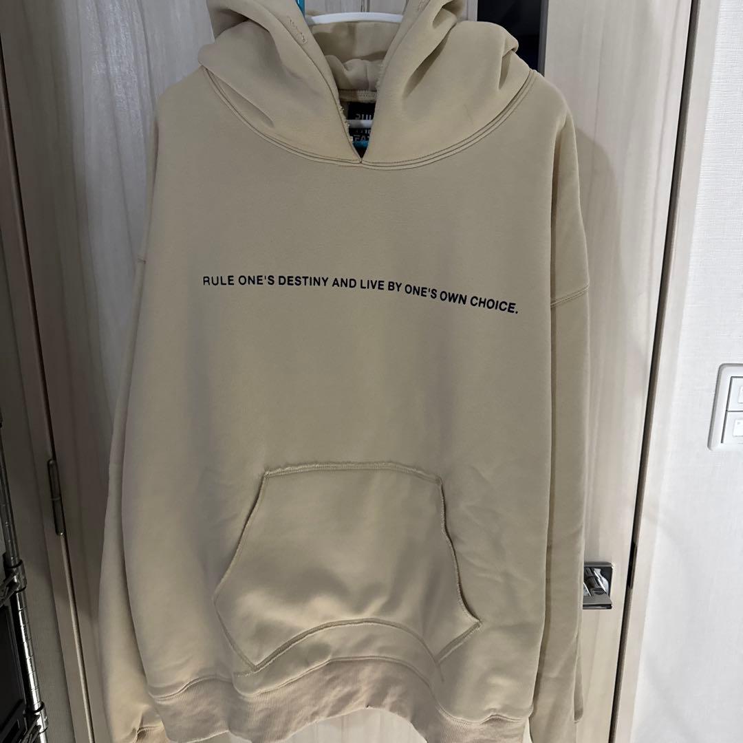 RULE THE TATE ベージュ パーカー サイズ2