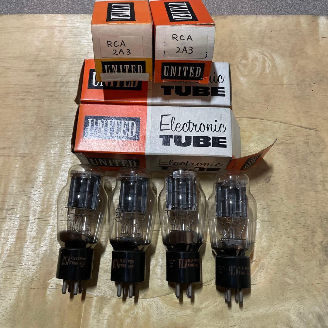 RCA 2A3 真空管 4本セット
