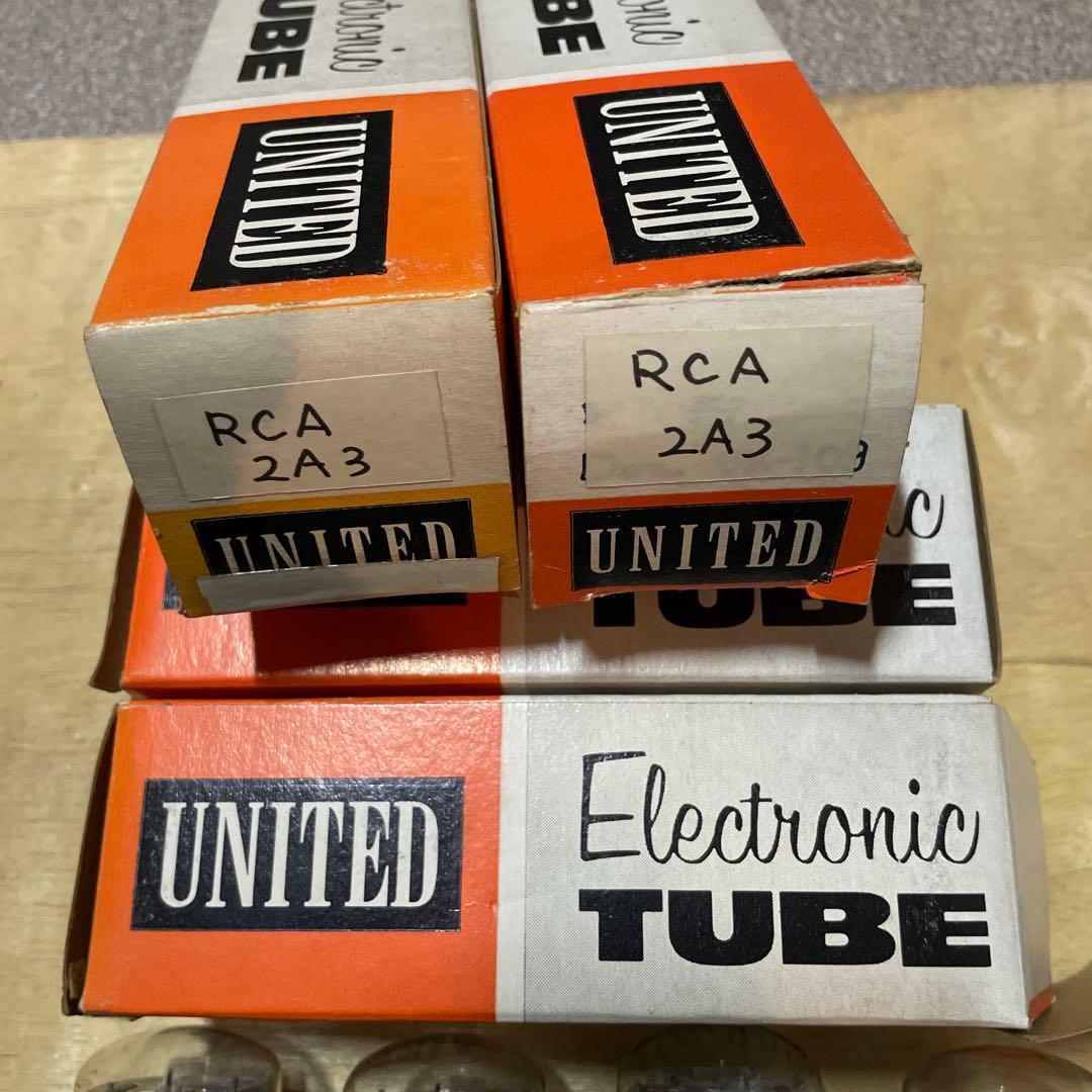 RCA 2A3 真空管 4本セット
