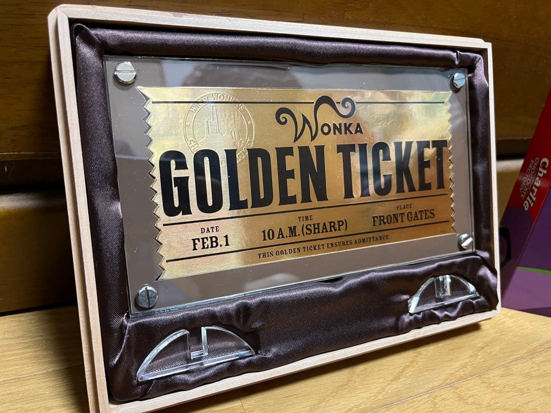 チャーリーとチョコレート工場 ゴールデンチケット レプリカ