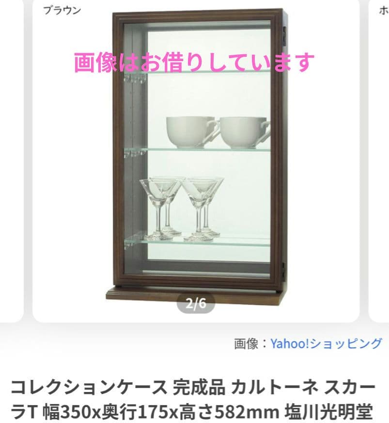 コレクションケースディスプレイケース ブラウン 塩川光明堂 カルトーネスカーラT