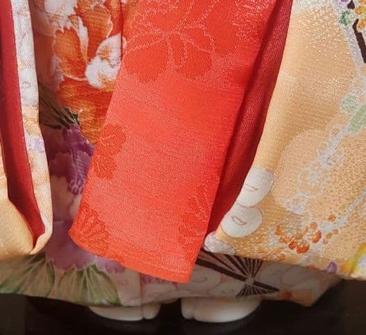 市松人形 男の子と女の子 2体セット 日本人形 正絹の衣装 本松 昭和レトロ