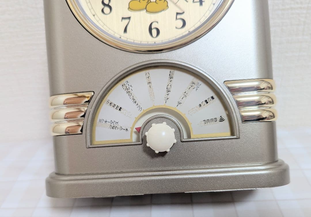 ディズニータイム ディズニー ミッキー SEIKO FD535G 置き時計