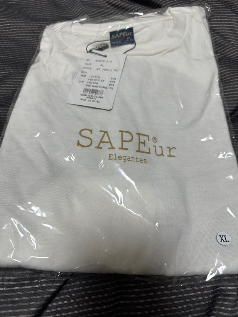 SAPEur ロッドマンTシャツ XL アイボリー