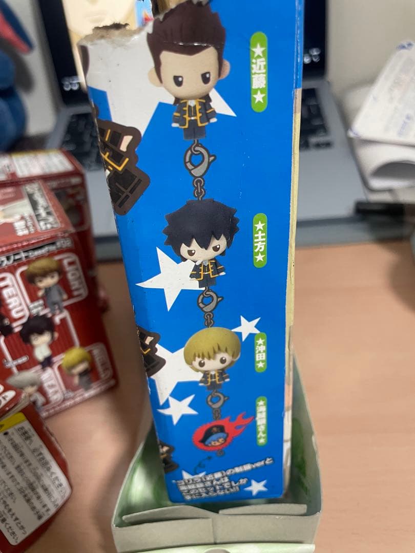 希少 銀魂 キャラフォーチュン真選組セット　ストラップ　未使用