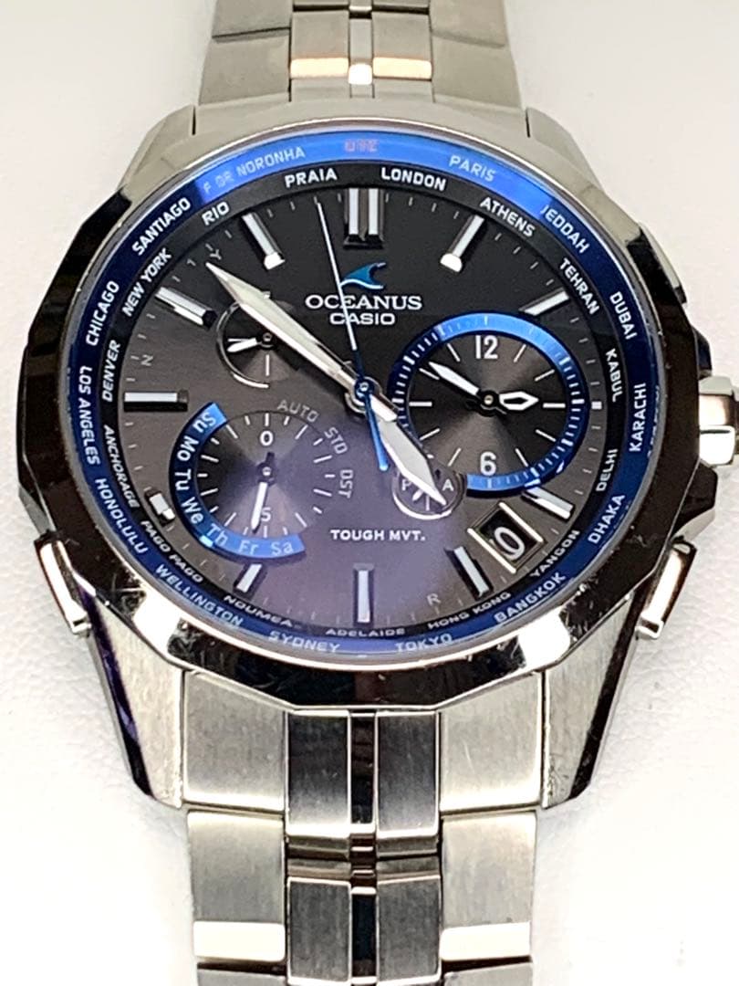 【美品】CASIO　オシアナス マンタ　OCW-S2400-1AJF