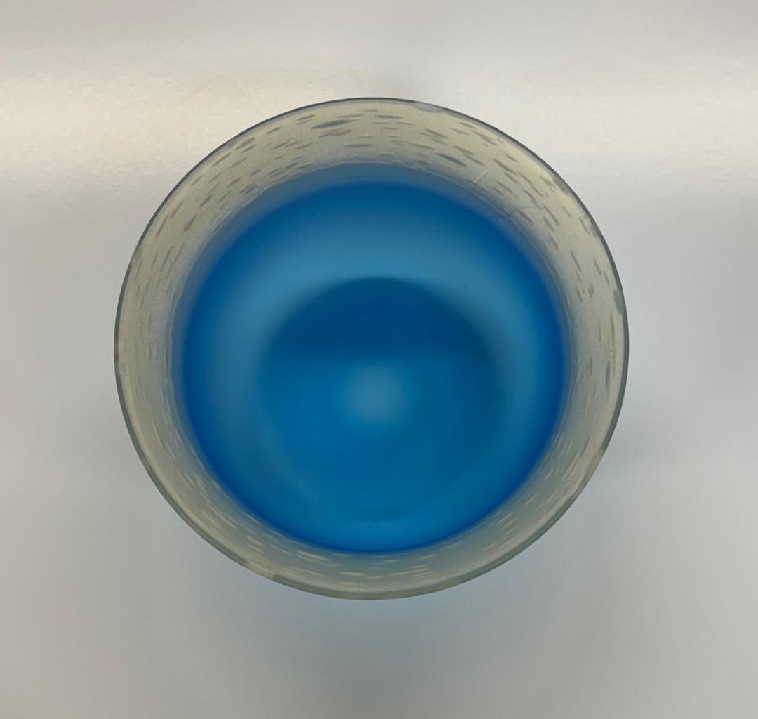 グラスアートクロキ　黒木国昭　マリンブルーボウル