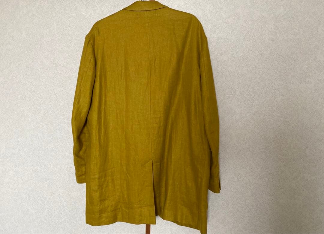 スズキタカユキ　suzuki takayuki チェスターコート マスタード 1