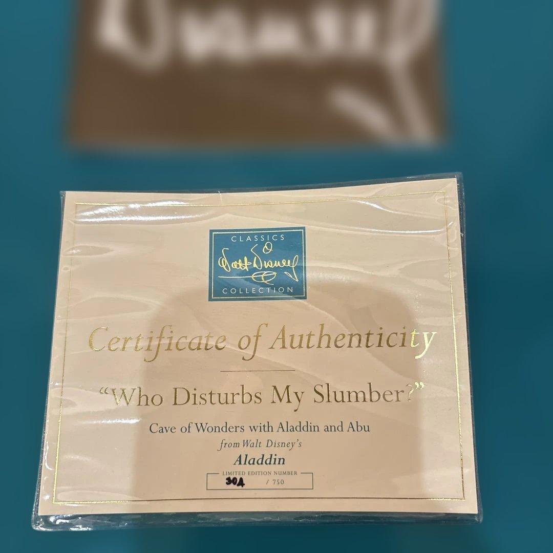 wdcc ディズニーアラジンAladdin 限定フィギュア