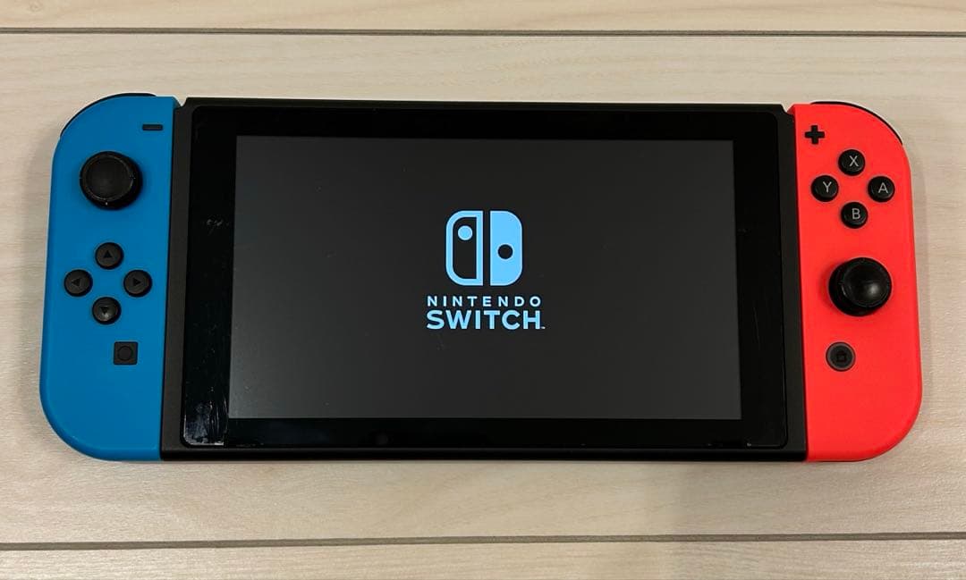【美品】Nintendo Switch 本体 青/赤