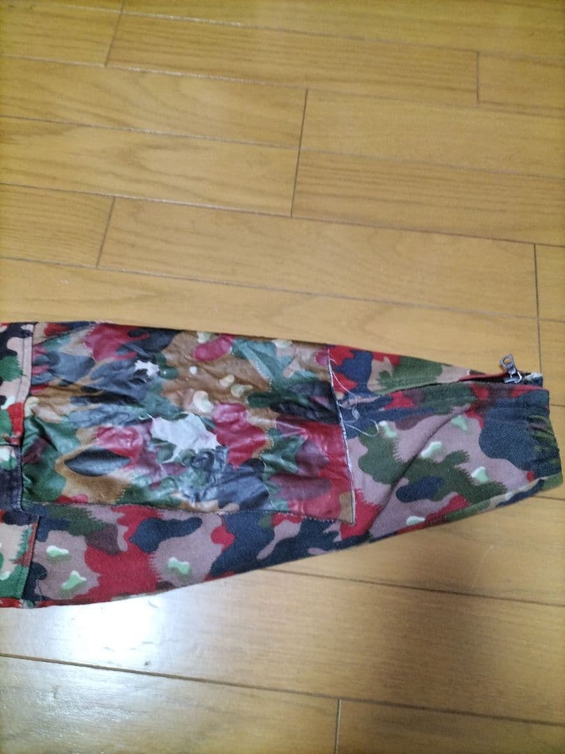 迷彩ジャケット フード付き