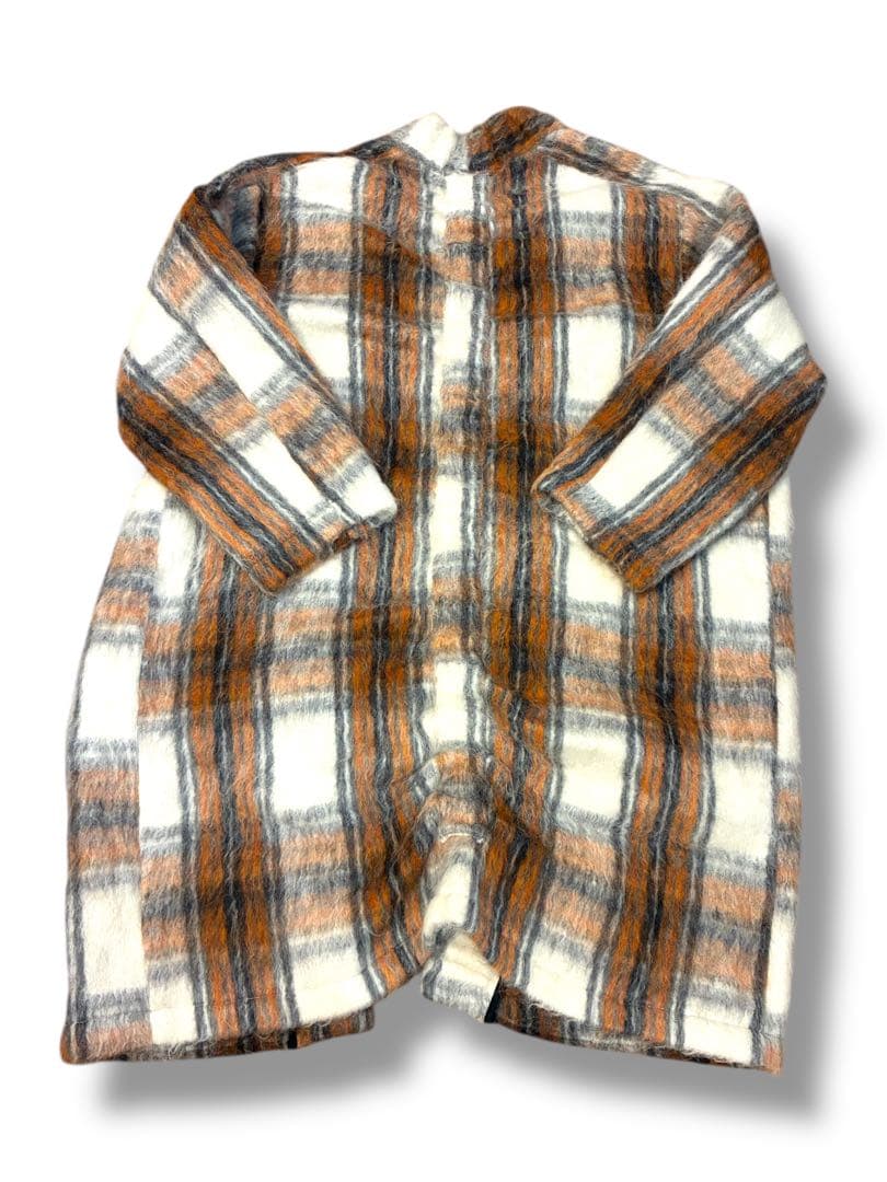 【19AW my beautiful landletシャギーウールロングガウン】