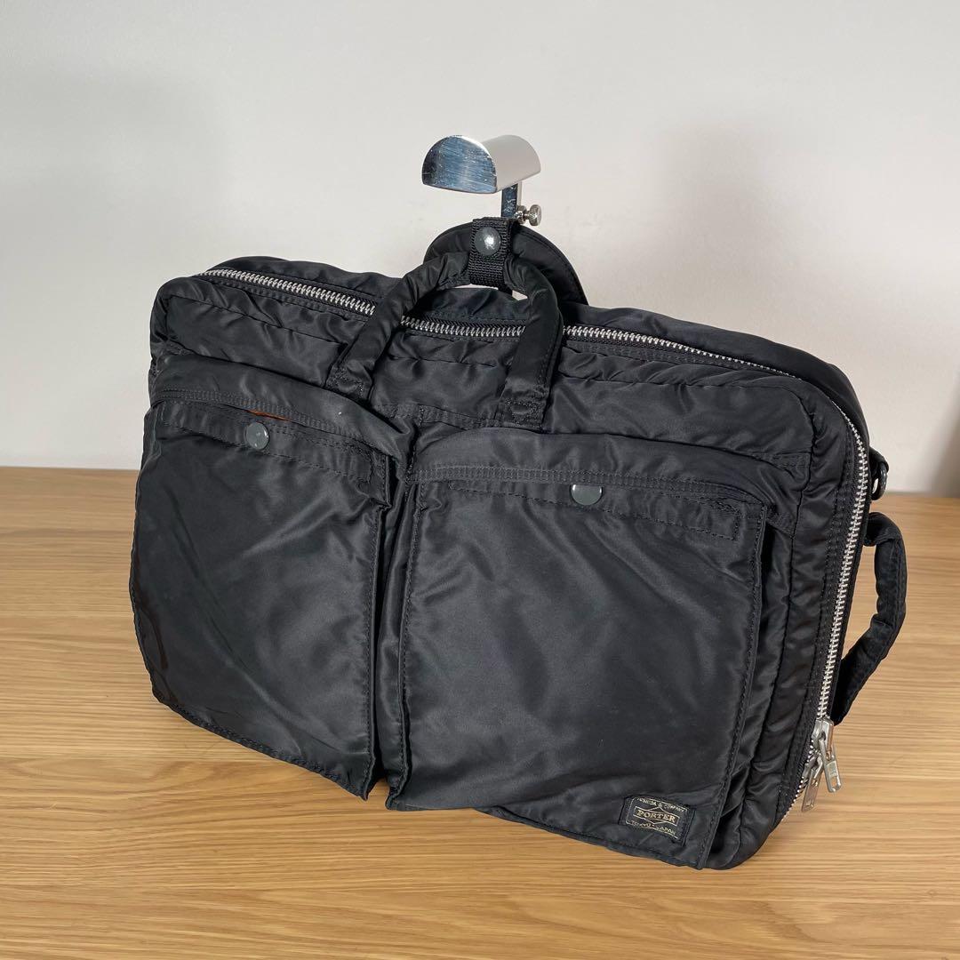 ポーター　タンカー　ビジネスバッグ　リュック　3way ブラック