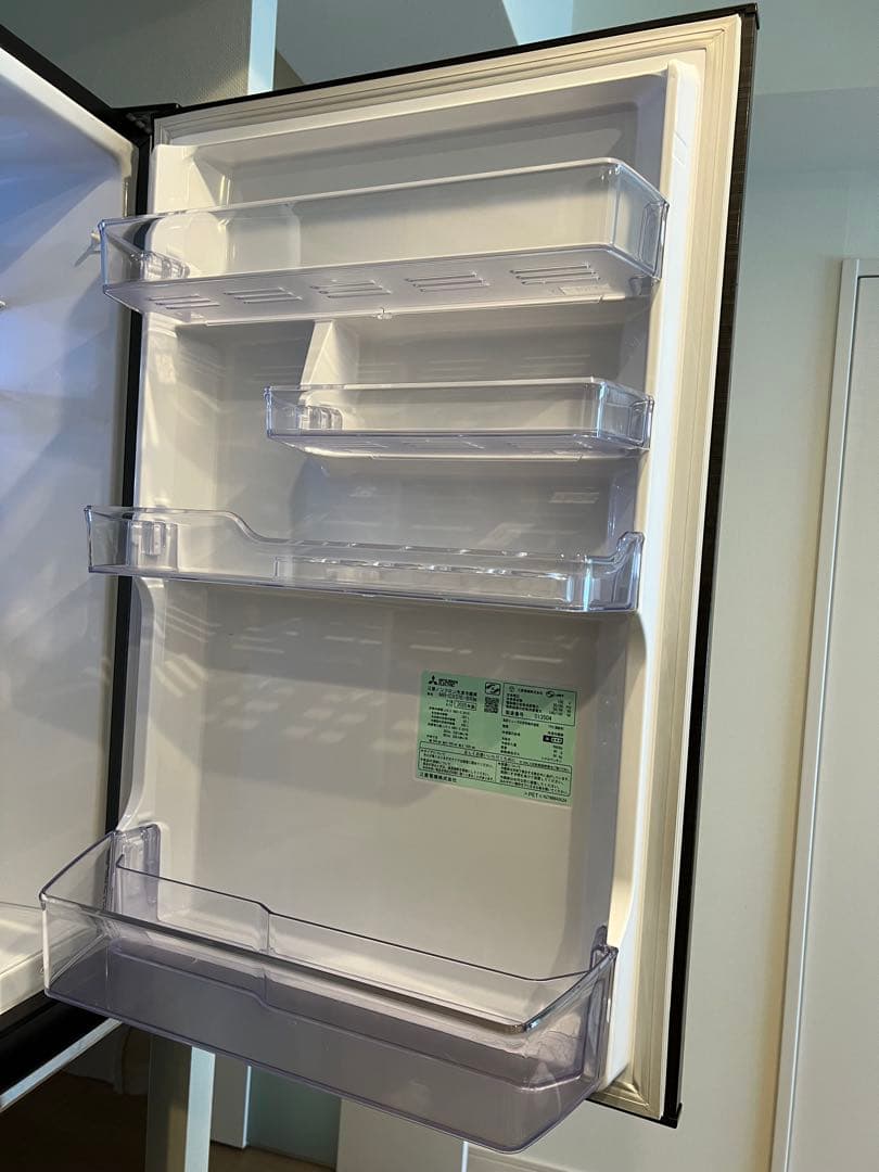 三菱電機 冷蔵庫 MR-CX37E-BR ブラウン 365L中古