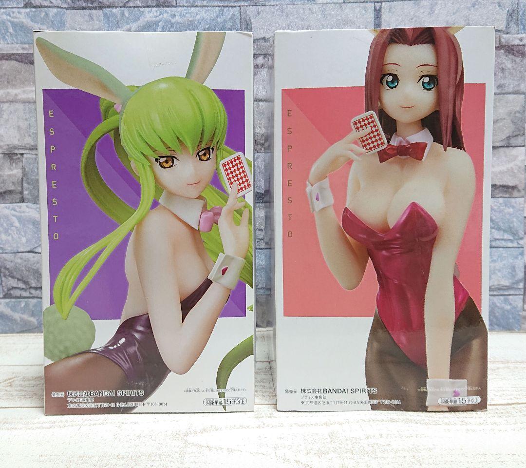 コードギアス　シャーリー CODE BLACK　C.C.　紅月カレン バニー