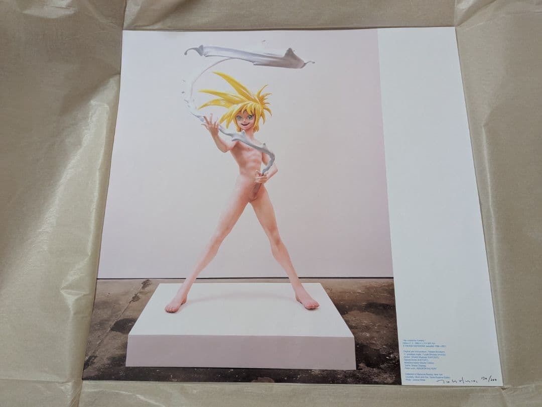 村上隆 My Lonesome Cowboy 直筆サイン入り　ポスター　2001