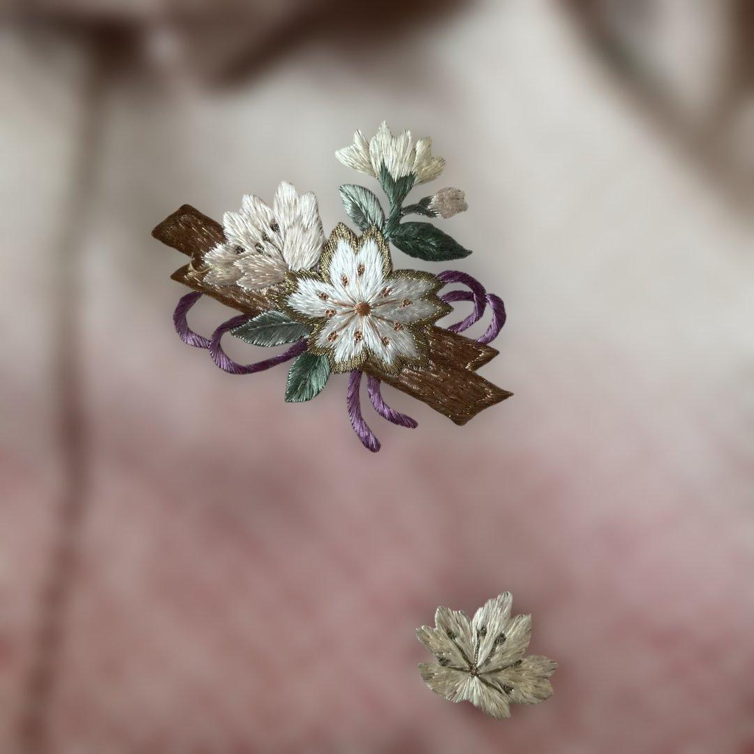 正絹　七五三　三ツ身祝い着　被布