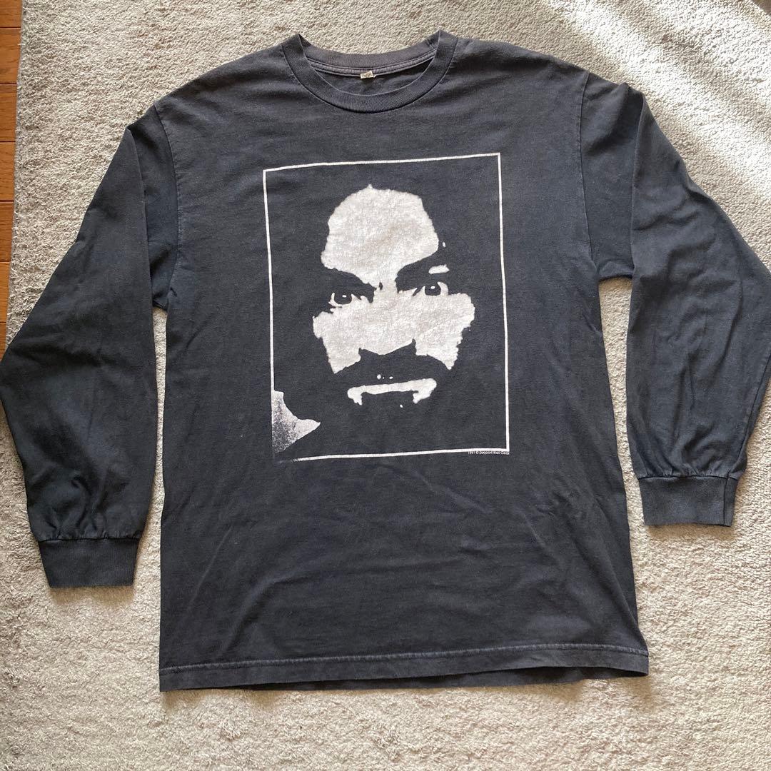 チャールズマンソンT★ロングT★AAAボディ　supreme