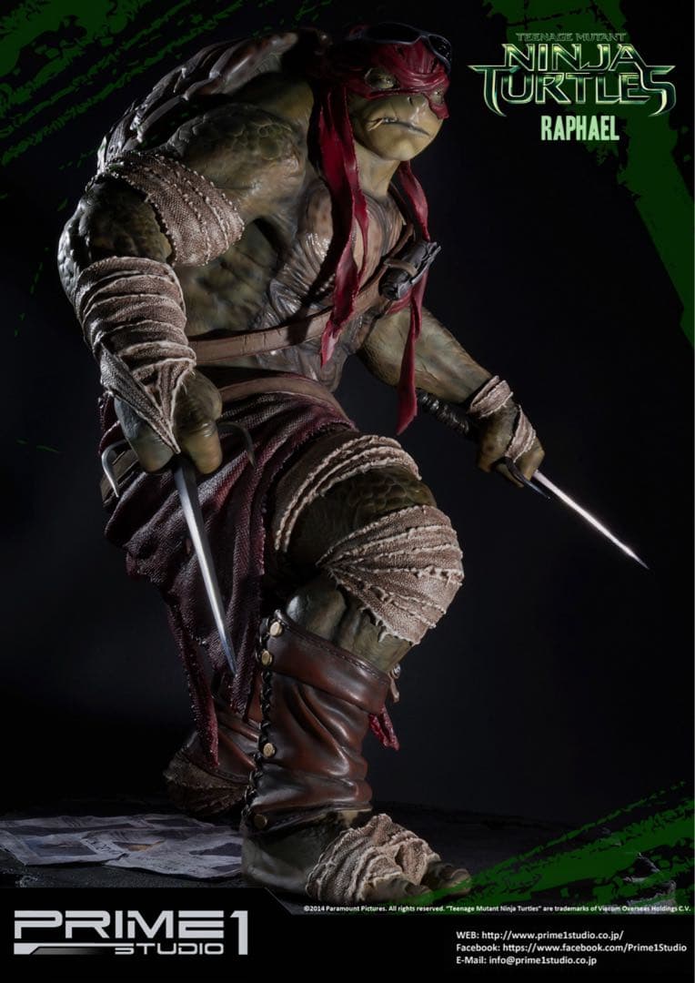 PRIME 1 STUDIO TMNT ラファエロ フィギュア　プライムワン ①