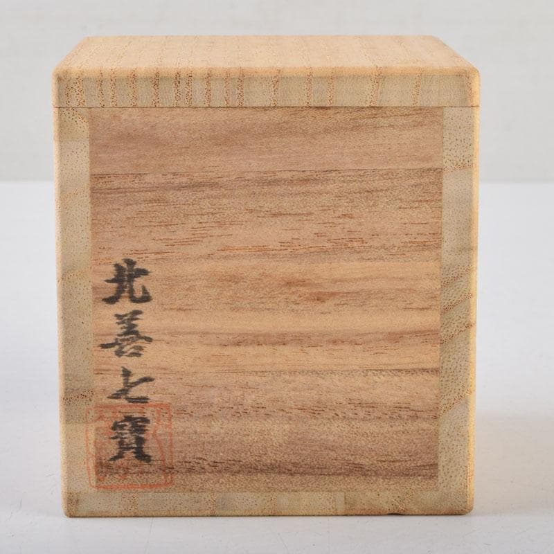 茶道具　北善七宝　花文　蓋置　共箱　C　9071