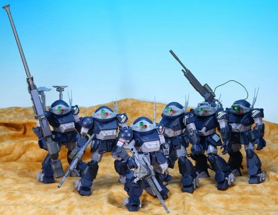 中古 35MAX装甲騎兵ボトムズ コマンドフォークト 7点セット