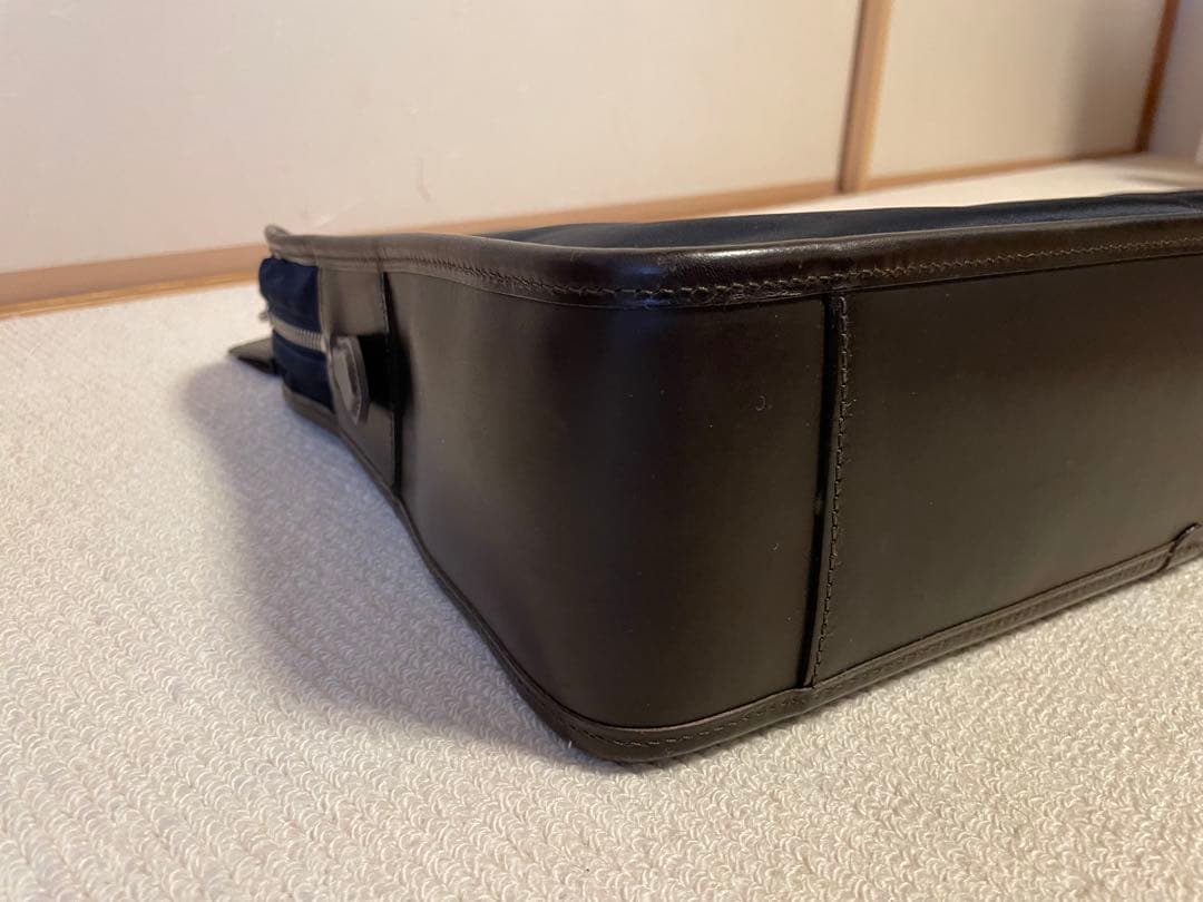 Felisi フェリージ8637/2 ビジネスバッグ ネイビー×ダークブラウン