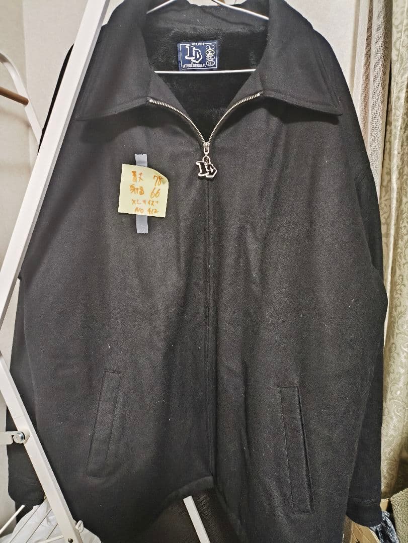 レア　b系ストリートINDOOR ORIGINALブラックジャケット XLサイズ