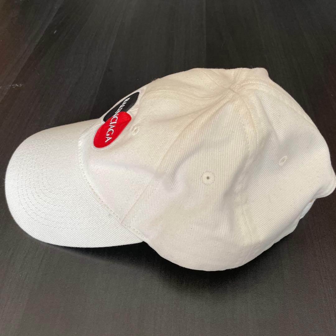 BALENCIAGA バレンシアガ キャップ ホワイト キッズL 正規品