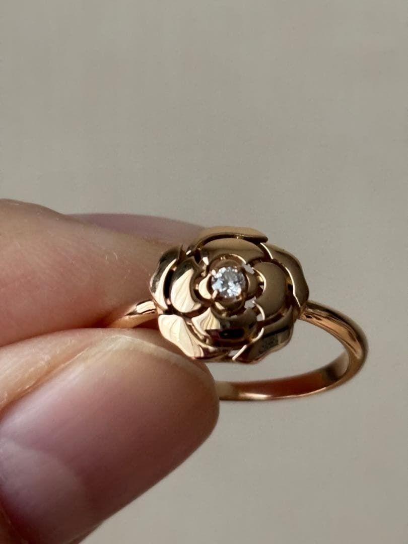 再値下げ‼️ CHANEL カメリアリング　53