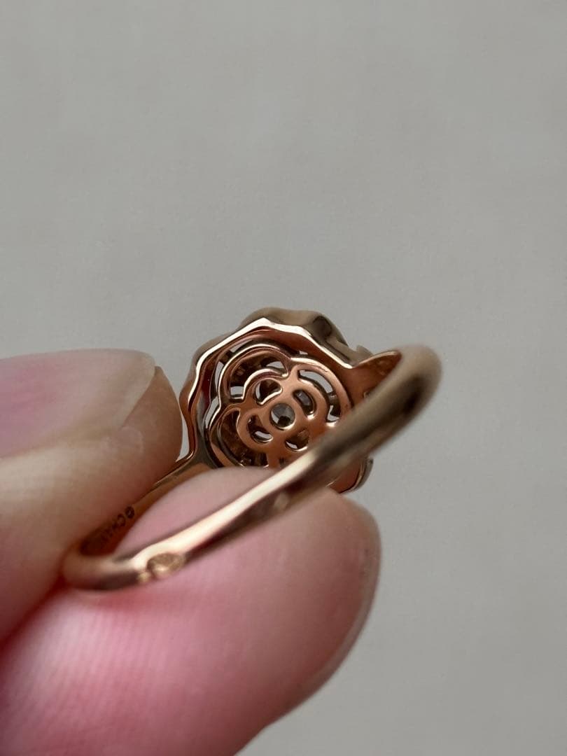 再値下げ‼️ CHANEL カメリアリング　53