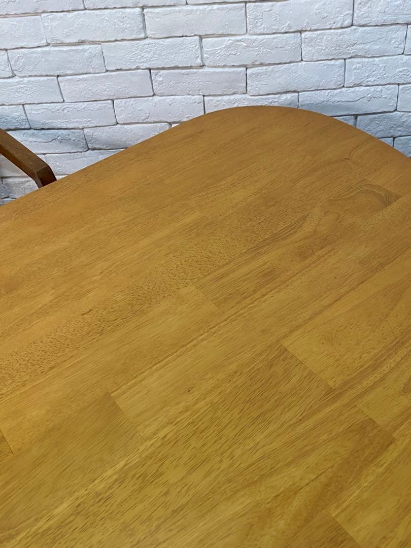 【東京都内23区配送無料】定価8万円　ベルメゾン　半円　ダイニング　テーブル