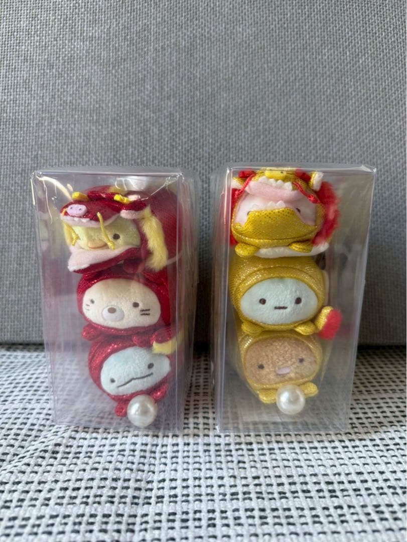すみっコぐらし 金龍 赤龍 セット+ やま 10周年記念 POP UP海外限定